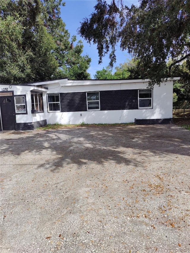 view of manufactured / mobile home