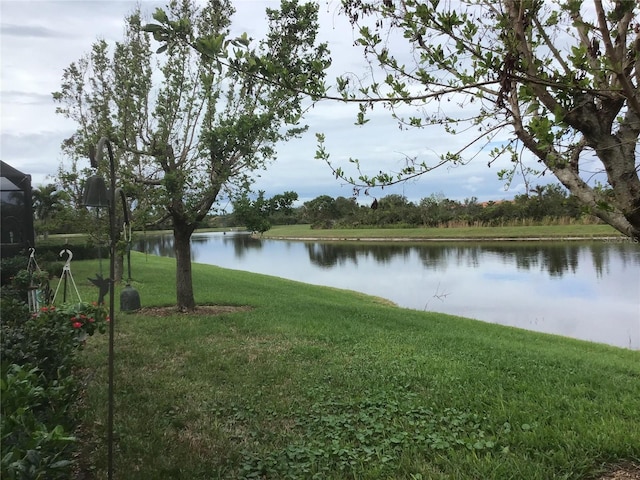 property view of water