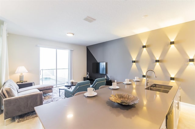 view of dining space