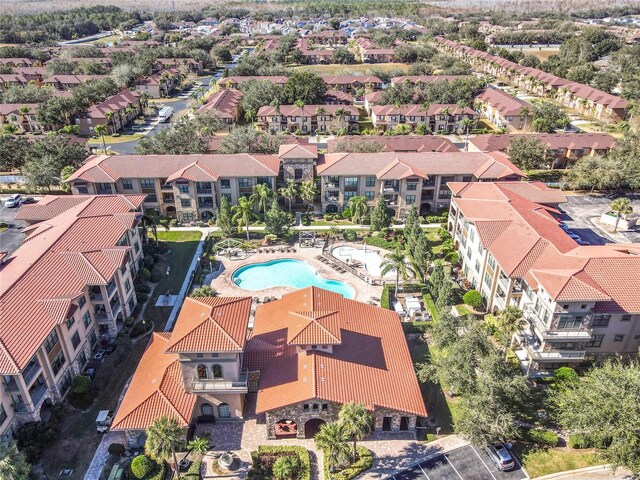 904 Charo Pkwy Unit 525, Davenport, FL 33897 - bird's eye view of a pool area