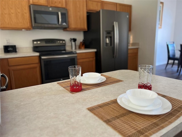 kitchen featuring stainless steel appliances