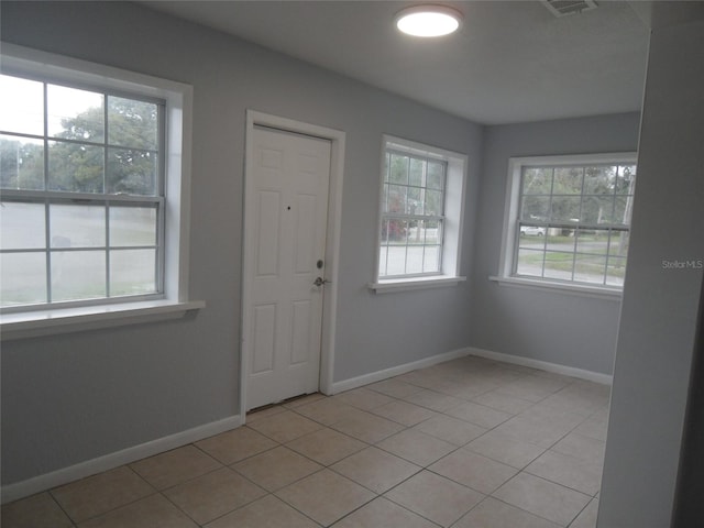 view of tiled entryway