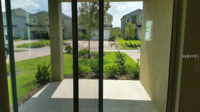 doorway featuring a wealth of natural light