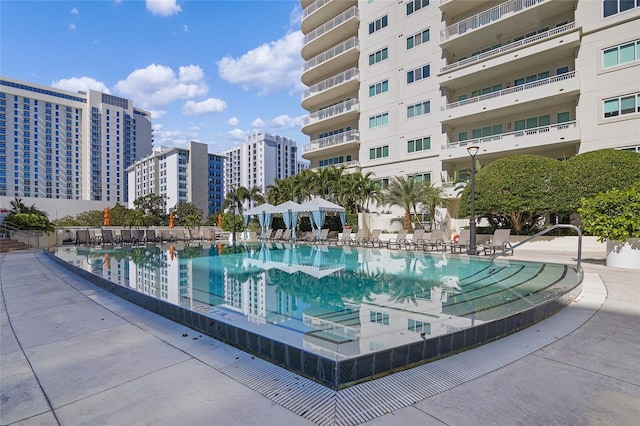 view of swimming pool