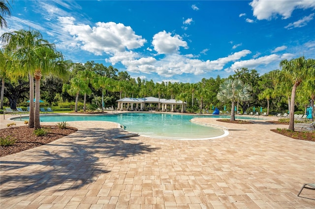 view of swimming pool