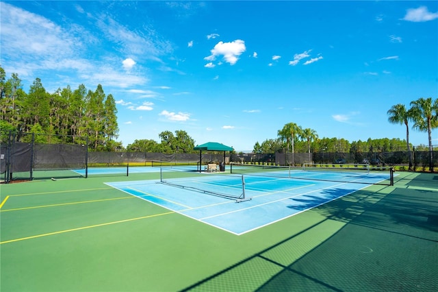 view of sport court with basketball court