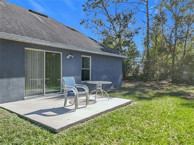 exterior space featuring a patio