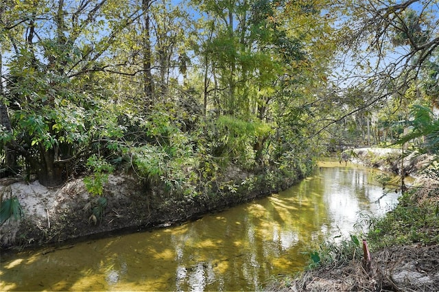 property view of water