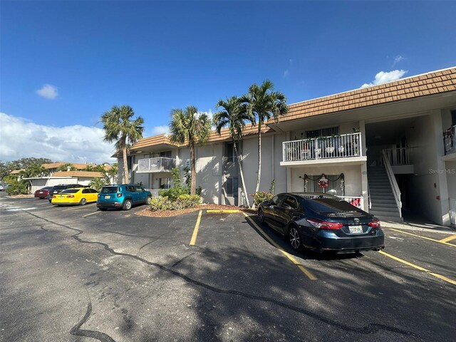 view of car parking