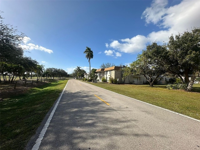 view of road