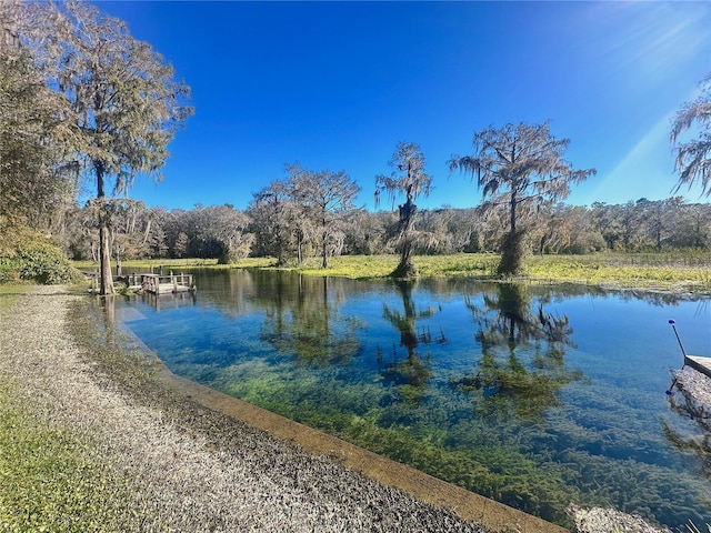 property view of water