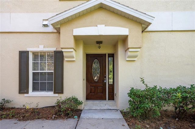 view of property entrance