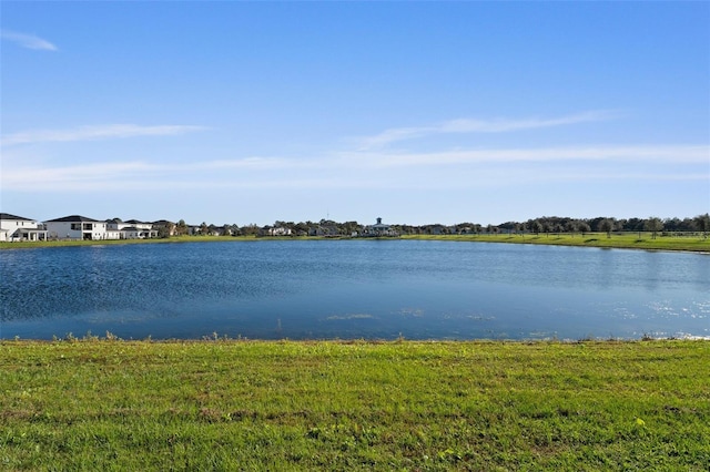 view of water feature