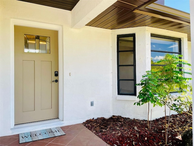 view of property entrance