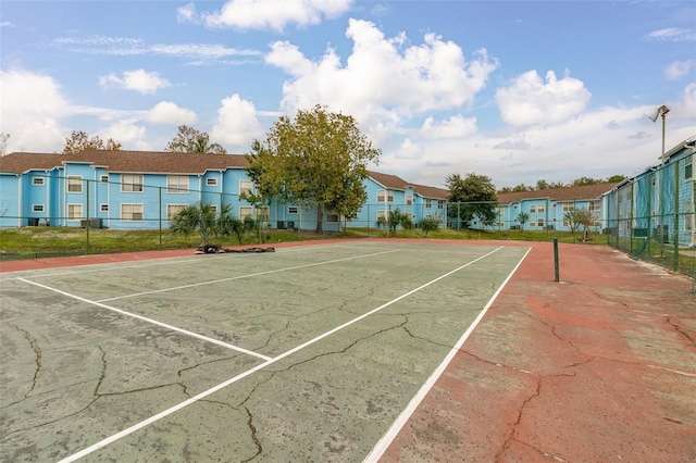 view of sport court