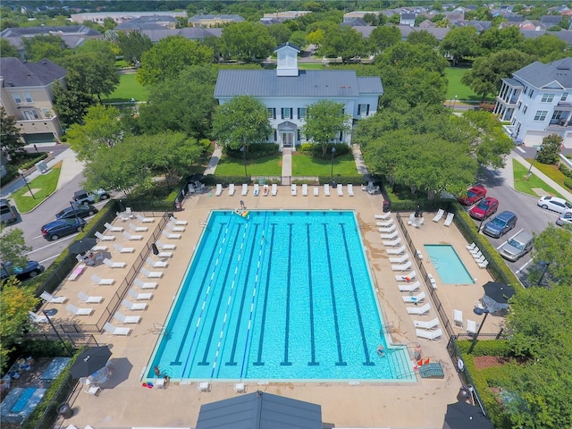 view of pool