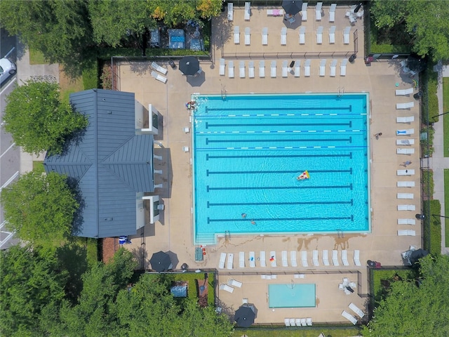 aerial view