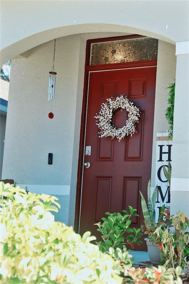 view of entrance to property