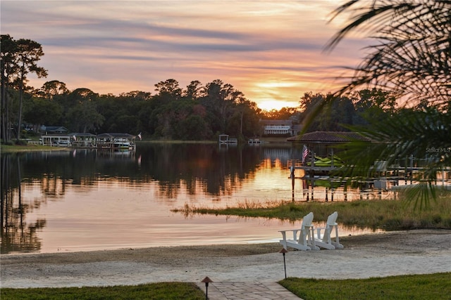 property view of water