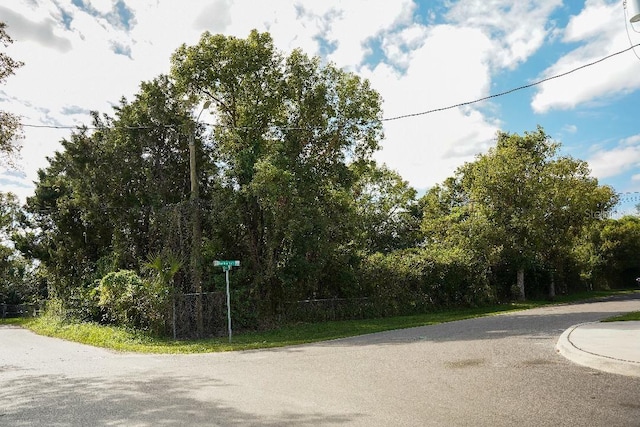 view of road