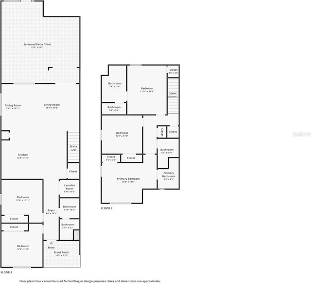 1264 Challenge Dr, Davenport, FL 33896 - property floor plan
