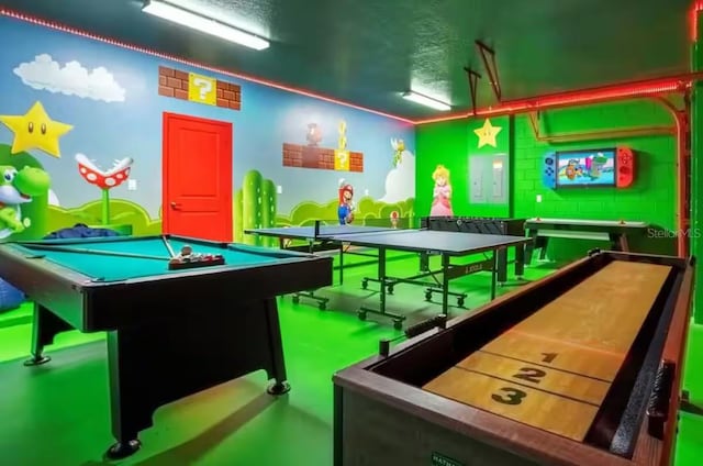 view of game room