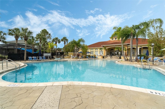 167 Castaway Beach Way, Kissimmee, FL 34746 - pool with a patio area and fence