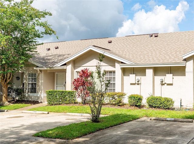 view of ranch-style home