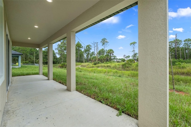 view of patio