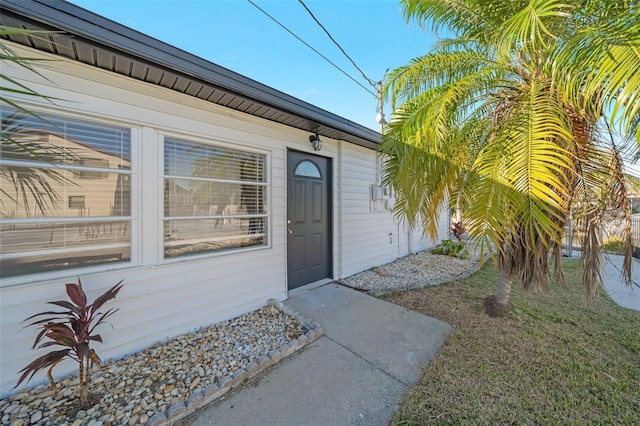 4059 Orient Dr, Hernando Beach, FL 34607 - view of doorway to property