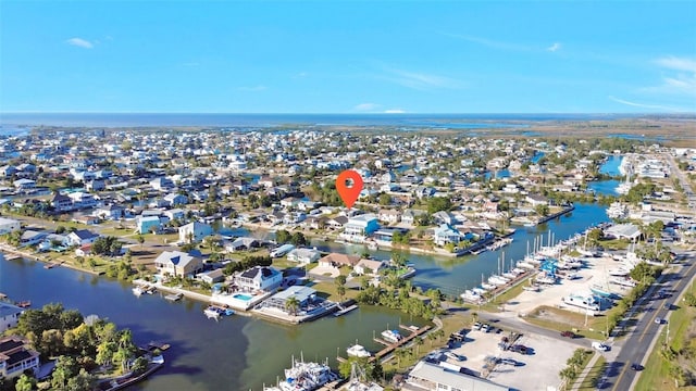 4059 Orient Dr, Hernando Beach, FL 34607 - view of property location with a nearby body of water and nearby suburban area