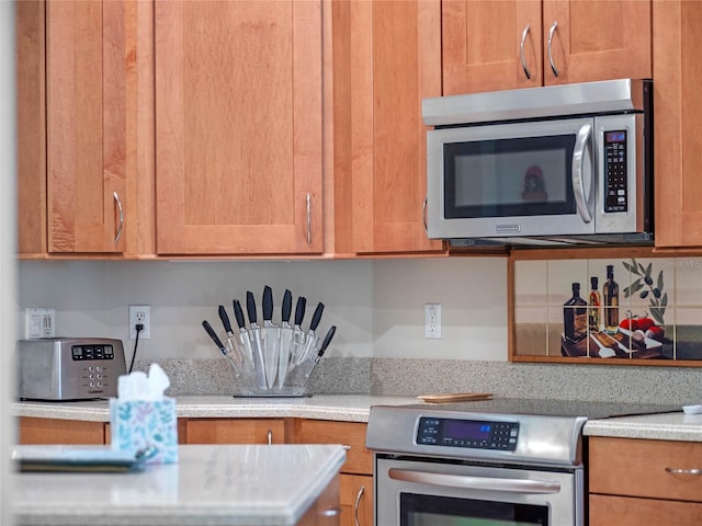 kitchen featuring stainless steel appliances