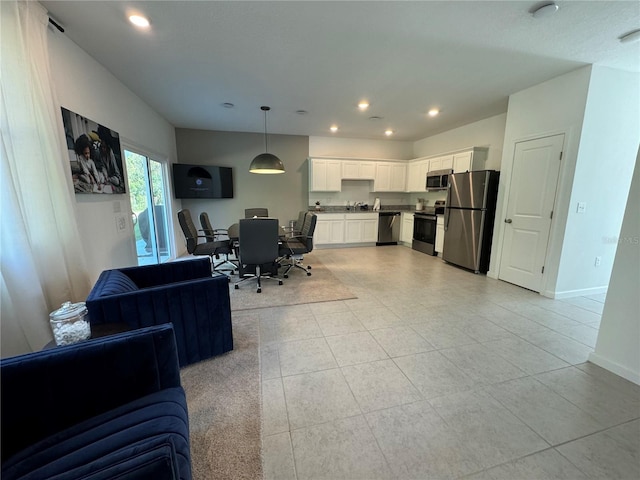 view of living room