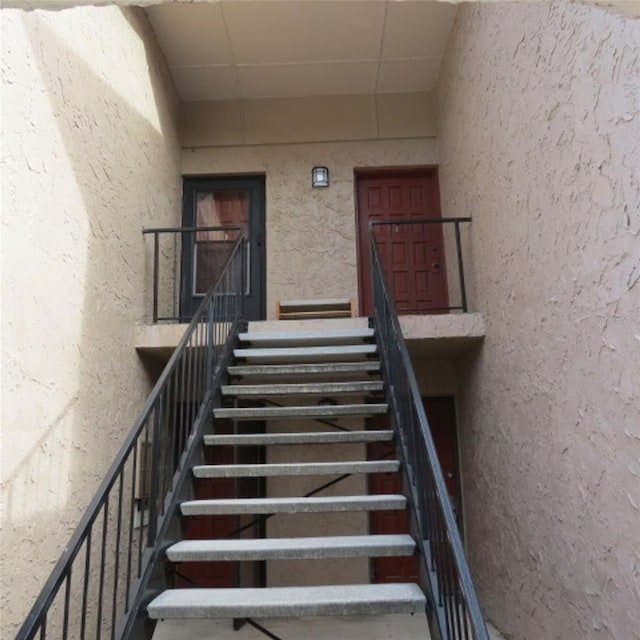 view of staircase