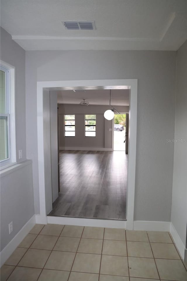 interior space featuring light hardwood / wood-style floors