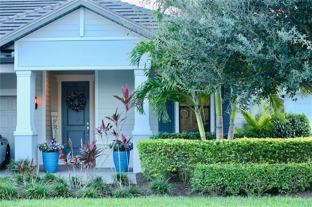 view of property entrance