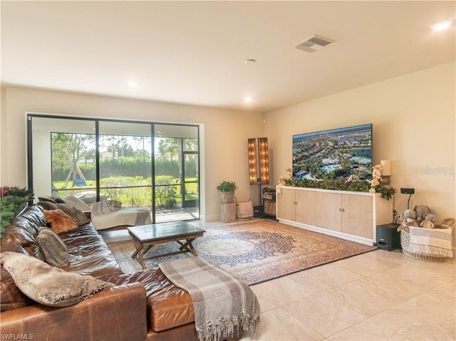 view of living room