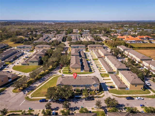 13228 Daniels Landing Cir, Winter Garden, FL 34787 - aerial overview of property's location with nearby suburban area