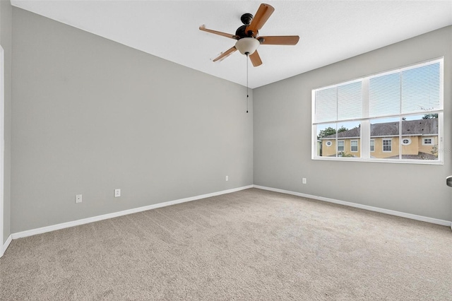 13228 Daniels Landing Cir, Winter Garden, FL 34787 - carpeted spare room featuring a ceiling fan and baseboards