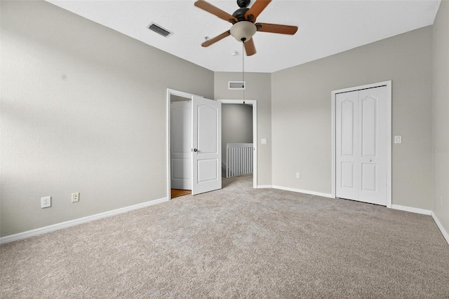 13228 Daniels Landing Cir, Winter Garden, FL 34787 - unfurnished bedroom featuring carpet, ceiling fan, and a closet