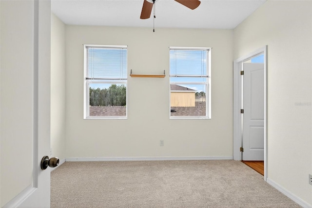 13228 Daniels Landing Cir, Winter Garden, FL 34787 - carpeted empty room with ceiling fan and healthy amount of natural light
