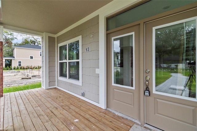 view of entrance to property