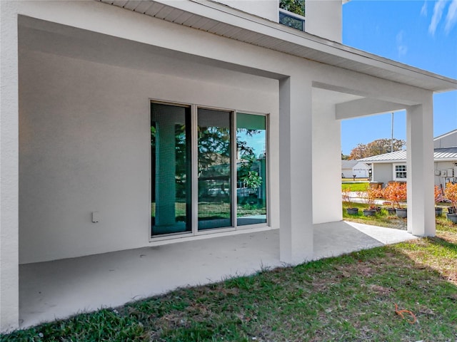 exterior space with a patio area