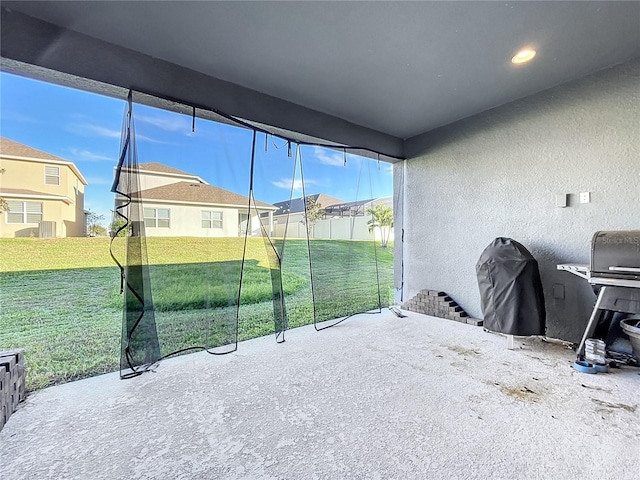 sunroom featuring plenty of natural light