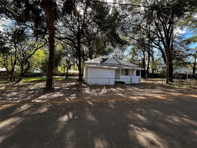 view of side of home