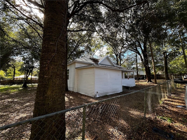 view of property exterior