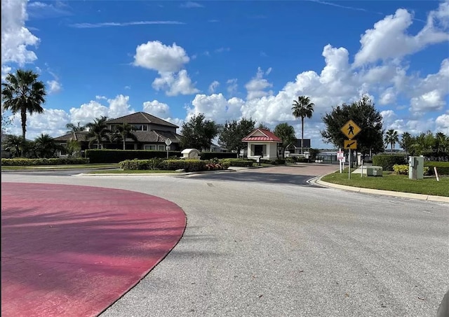 view of road