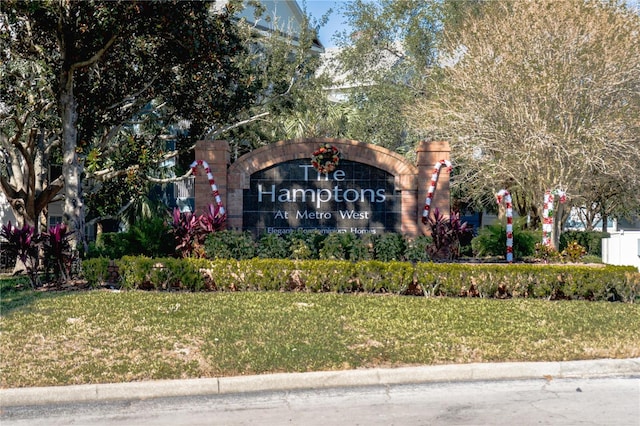 3383 Westchester Square Blvd Unit 202, Orlando, FL 32835 - community / neighborhood sign featuring a lawn