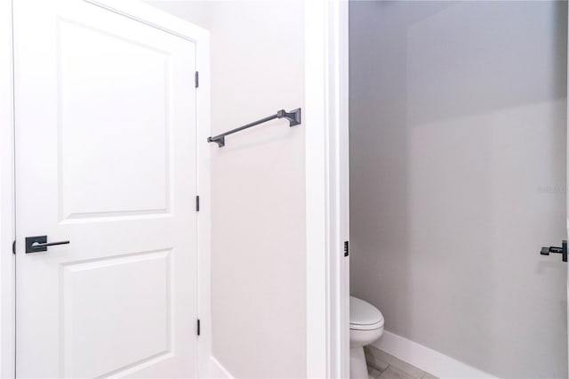 12220 SW 76th Ln, Dunnellon, FL 34432 - bathroom with toilet and tile patterned floors