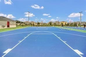 view of sport court